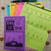 DIE versus DIE ttrpg - Wrap Up Play Testing & Core Rules Plans