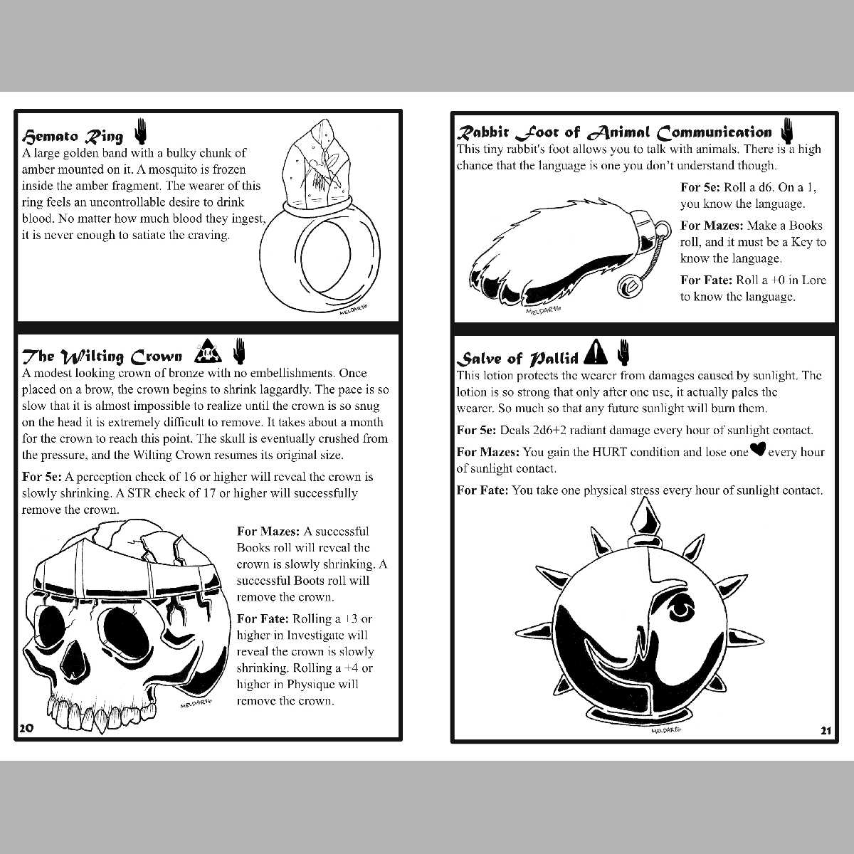 Zine Issue 3: Cursed Items!